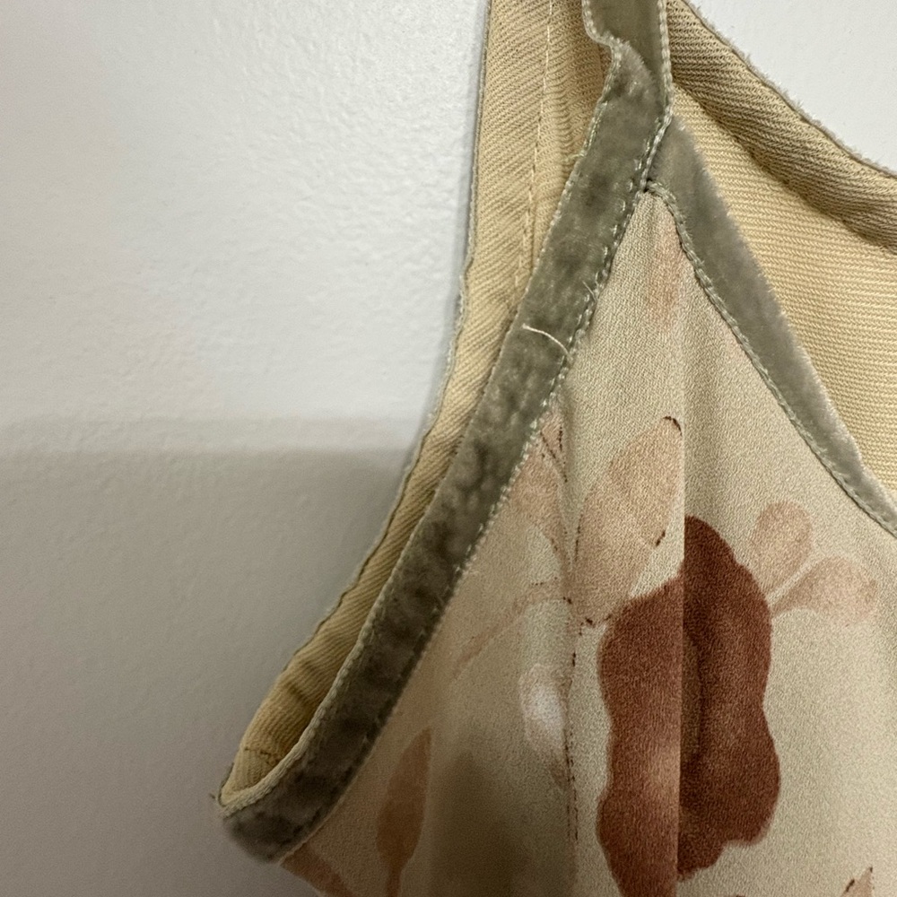 VTG Floral Spaghetti Strap Maxi Dress - Picture 3 of 5